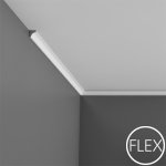 Плинтус С250flex 16х16мм