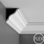 Плинтус С333flex 122х111мм