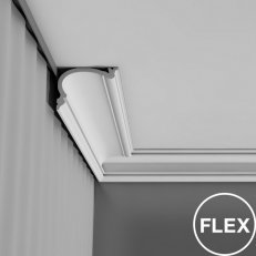 Плинтус С341flex 88х122мм