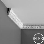 Плинтус С214flex 66х31мм