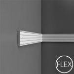 Молдинг P5020flex 91х13мм