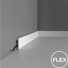 Плинтус SX157flex 66х13мм