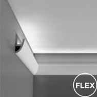 Плинтус С373flex 80х49мм