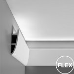 Плинтус С374flex 180х50мм