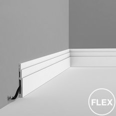 Плинтус SX180flex 120х16мм