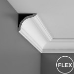 Плинтус СX127flex 94х94мм