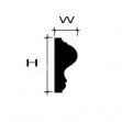 Молдинг 1.51.303 82x19мм