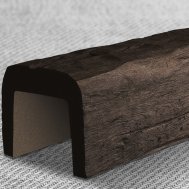 Балка рустикал 190х170, темный дуб