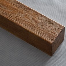 Балка модерн 120х120, темный дуб