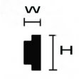 Молдинг WL10 30х14.5 мм